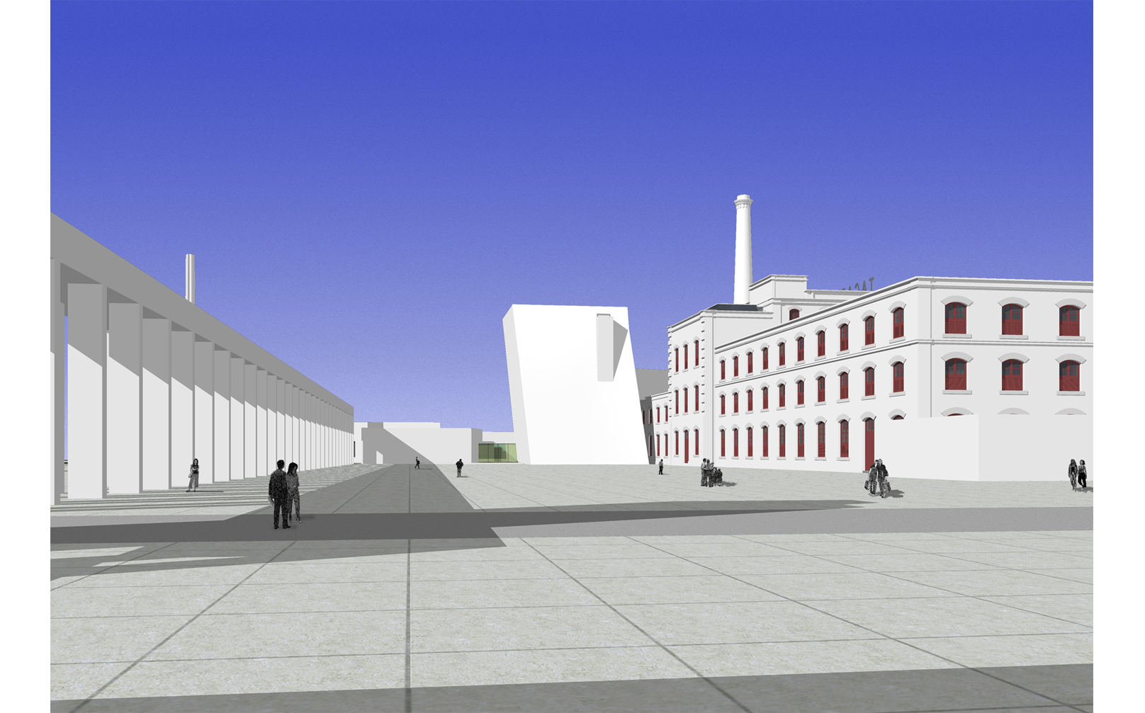 1º Prêmio em Concurso de arquitetura para o Centro Cultural Tacaruna - 2002 - imagem 1